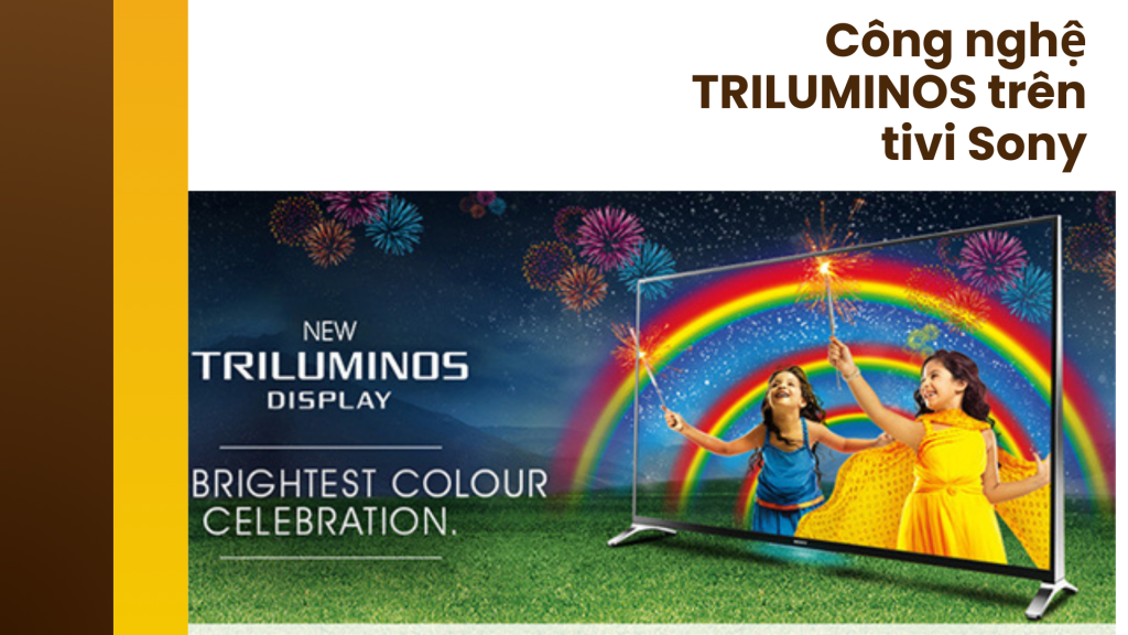 Công nghệ TRILUMINOS trên tivi Sony